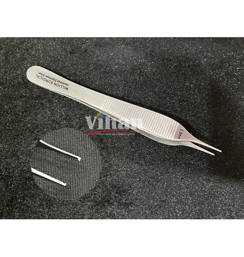 Nhíp Nỉa Adson có mấu 0.8x12.5cm
