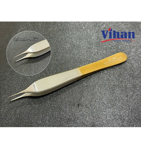 NHÍP ADSON CÓ MẤU 0.5MM x 12.5CM