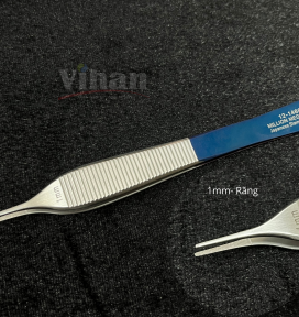 Nhíp Nỉa phẫu thuật Adson có răng 1mm x 12.5cm