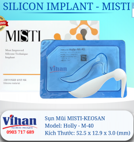 VẬT LIỆU CẤY GHÉP MŨI MISTI KEOSAN Holly-M-40
