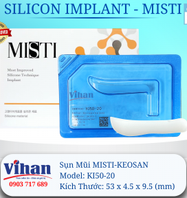 VẬT LIỆU CẤY GHÉP MŨI MISTI KEOSAN KI50-20