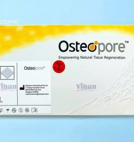 Vật Liệu Dùng Trong Cấy Ghép Nâng Mũi Osteomesh ( Osteopore ) - MADE IN SINGAPORE